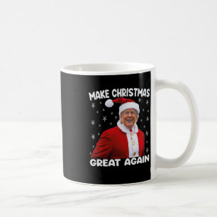 Trump Make Christmas Great Again Santa Trump 1  Coffee Mug