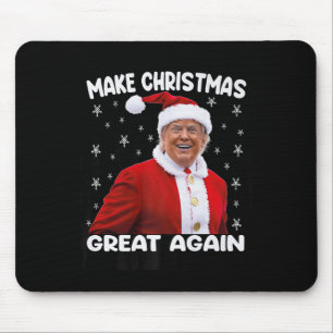 Trump Make Christmas Great Again Santa Trump 1 Mouse Mat