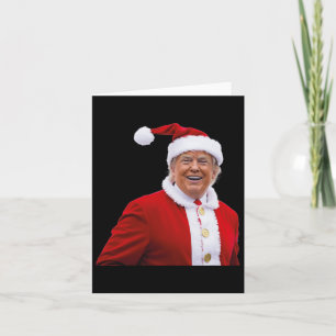 Trump Make Christmas Great Again Santa Trump Card