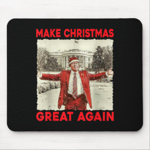 Trump Make Christmas Great Again Trump Santa Xmas Mouse Mat