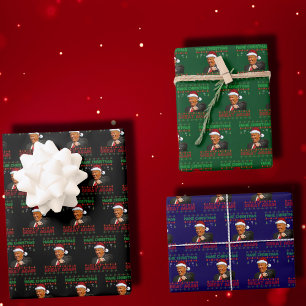 Trump Make Christmas Great Again Xmas Funny  Wrapping Paper Sheet