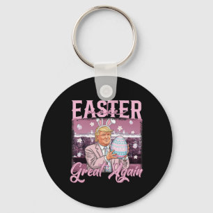 Trump Make Easter Great Again Shirt Key Ring