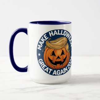 Trump Make Halloween Great Again Pumpkin Mug: New  Mug