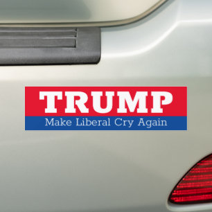 Trump Make Liberal Cry Again 2024 Bumper Sticker
