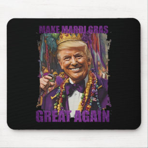 Trump Make Mardi Gras Great Again Funny Parade Cos Mouse Mat