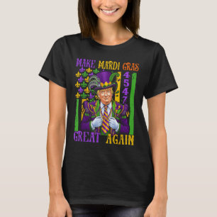 Trump Make Mardi Gras Great Again Funny Parade T-Shirt