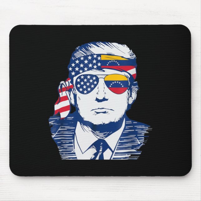 Trump Make Venezuela Great Again _4  Mouse Mat (Front)