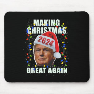 Trump Making Christmas Great Again Pro Republican Mouse Mat