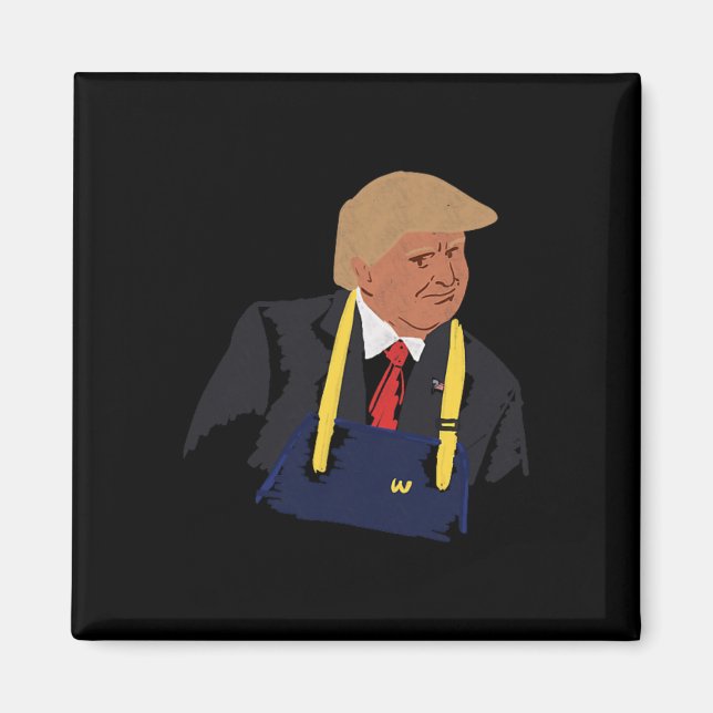 Trump Making Fries 2024  Magnet (Front)
