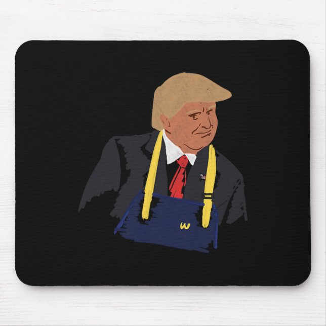 Trump Making Fries 2024  Mouse Mat (Front)