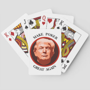 Trump Making It Great Again Playing Cards