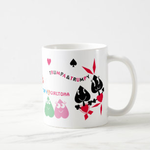 TRUMP MARK CHARACTERS COFFEE MUG