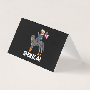 Trump Merica Rottweiler Dog American Hero