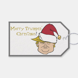 Trump Merry Christmas Custom Gift Tags