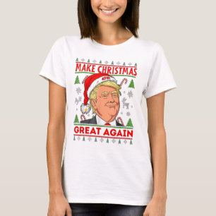 Trump Merry Christmas Shirt, Donald Trump Women T-Shirt