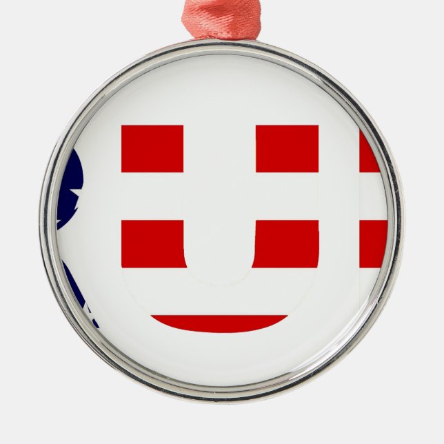 trump metal tree decoration (Front)