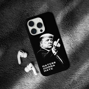 Trump Middle Finger 2026 Meme Funny iPhone 15 Pro Case