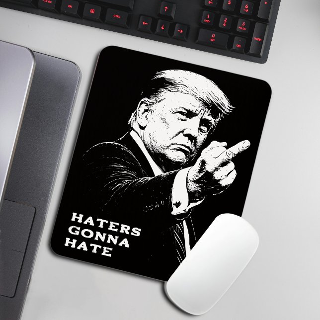 Trump Middle Finger 2026 Meme Funny Mouse Mat (Creator Uploaded)