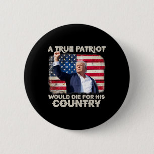 Trump Missed Me Pennsylvania Rally Patriot Usa 202 6 Cm Round Badge