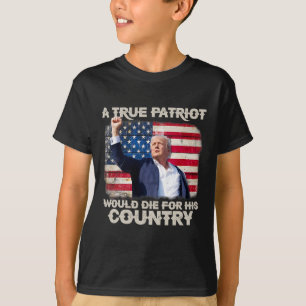 Trump Missed Me Pennsylvania Rally Patriot Usa 202 T-Shirt
