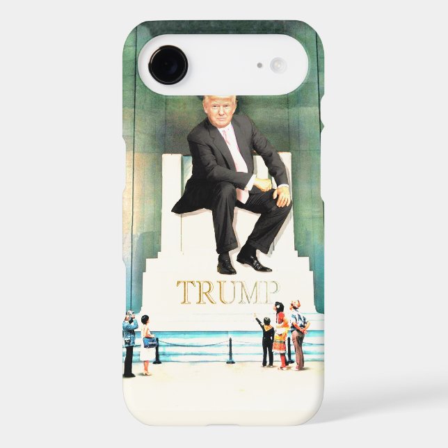 Trump: Monument to Self Case-Mate iPhone Case (Back)