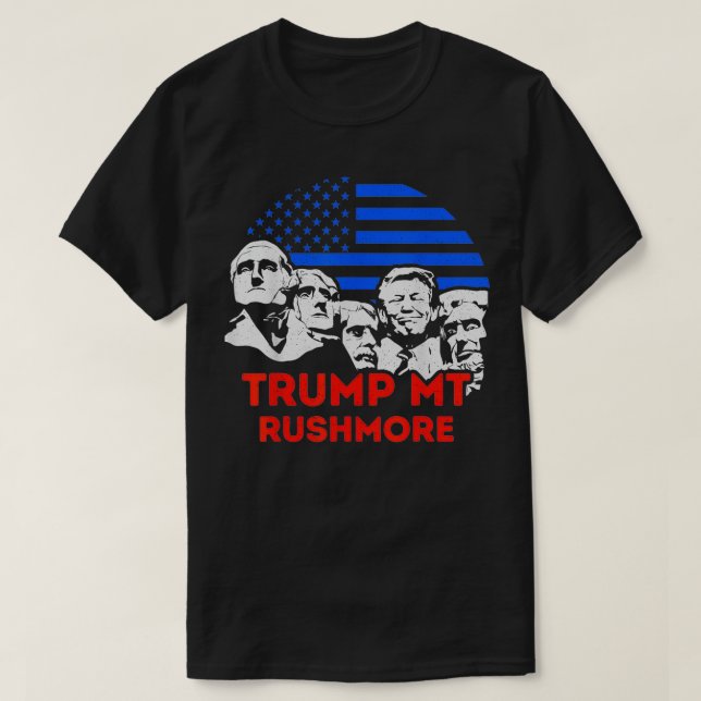 Trump MT Rushmore, Trumpmore T-Shirt (Design Front)