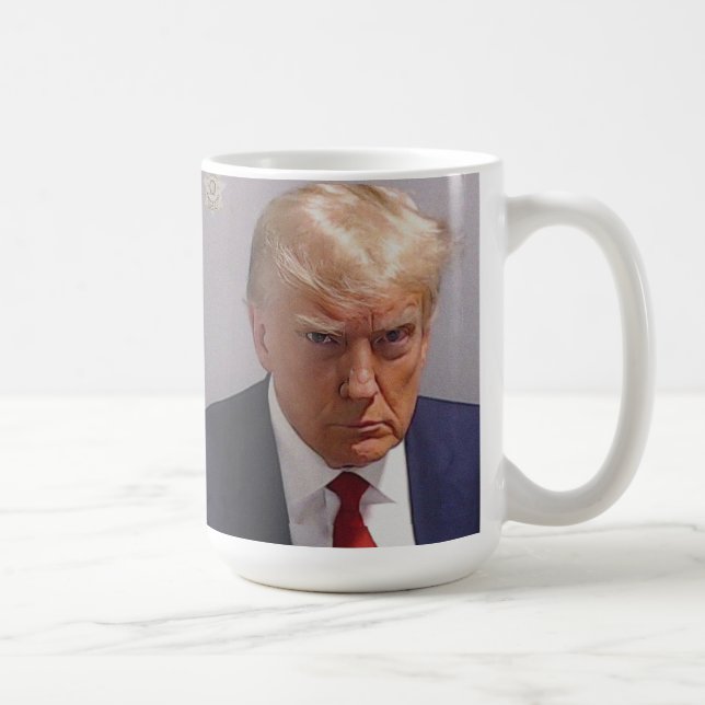Trump Mug Mugshot 2024 (Right)