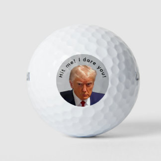 Trump Mug Personalise Golf Balls