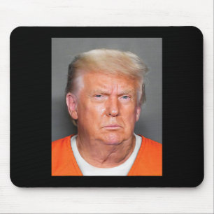 Trump Mug Shot 1  Mouse Mat