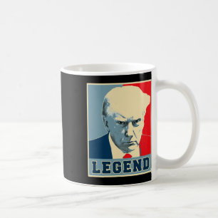 Trump Mug Shot 2024 President Legend Never Surrend