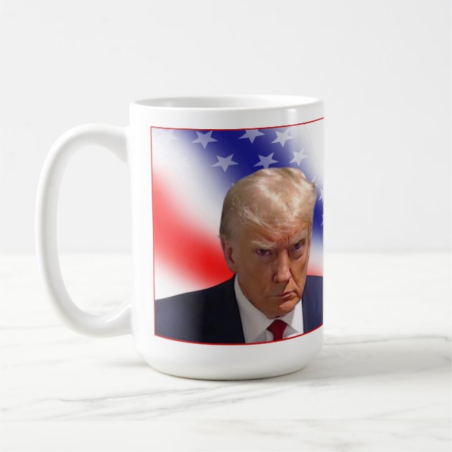 Trump Mug Shot, Aug 24, 2023 Arrest Comment (Left)