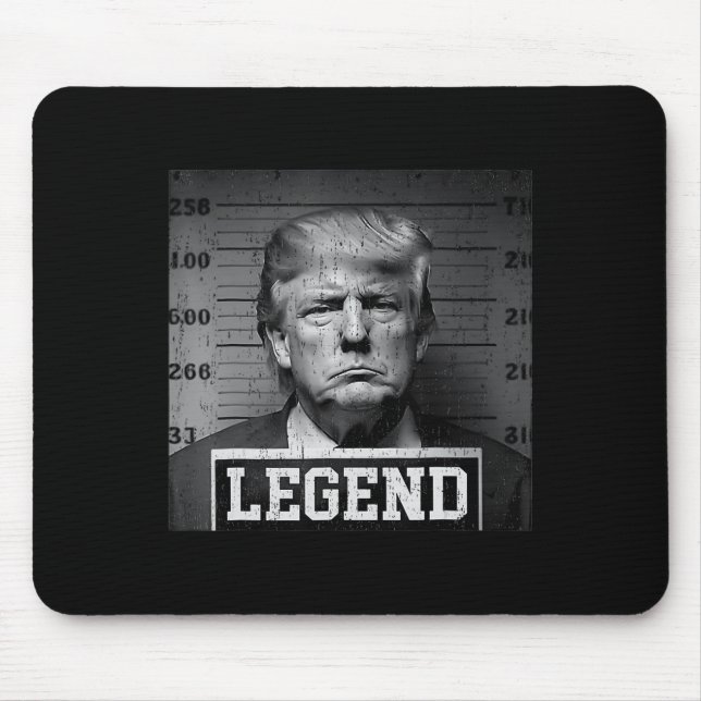Trump Mug Shot  Mouse Mat (Front)