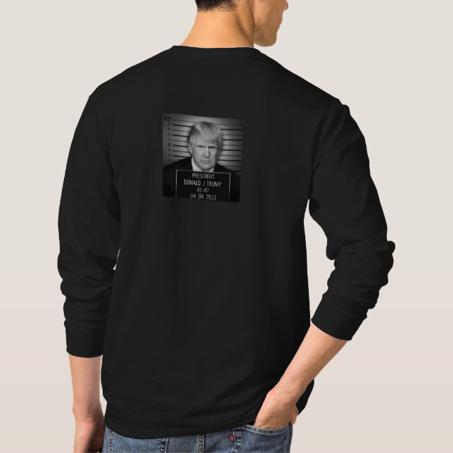 Trump mug shot T-Shirt (Back)