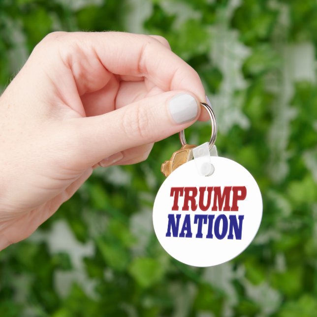 Trump Nation  Key Ring (Hand)