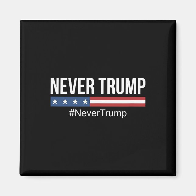 Trump - #nevertrump -  magnet (Front)