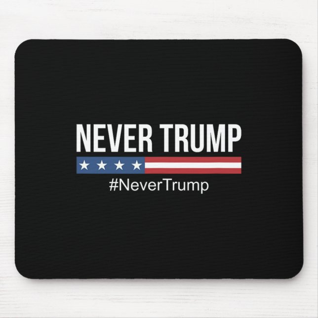 Trump - #nevertrump -  mouse mat (Front)