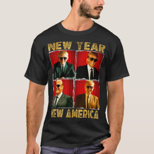 Trump New Year New America Happy Trump Won T-Shirt