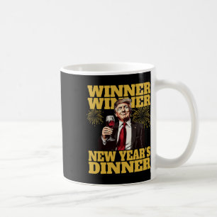 Trump New Year's Dinner 2025 Coffee Mug