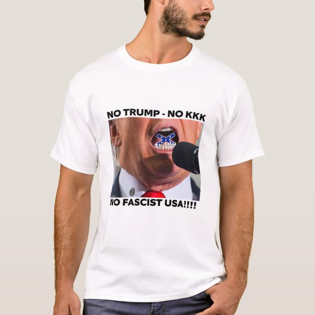 TRUMP "NO FASCIST USA" SHIRT (Front)