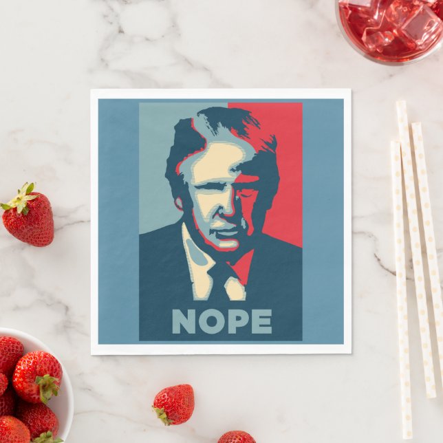 Trump Nope Paper Napkin (Insitu)