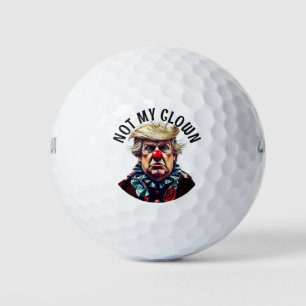  Trump Not My Clown Golf Balls
