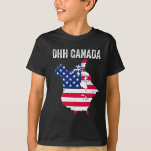 Trump Oh Canada Funny Make Canada Great Again 51st T-Shirt