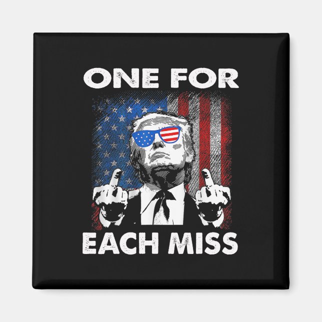 Trump One For Each Miss 2  Magnet (Front)