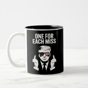 Trump One For Each Miss Two-Tone Coffee Mug