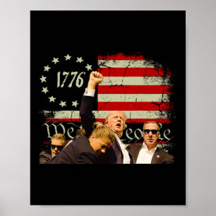 Trump Pa Rally Pennsylvania Rally Trump 2024 Poster
