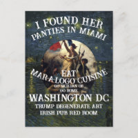 Trump Panties Miami Catholic Church White