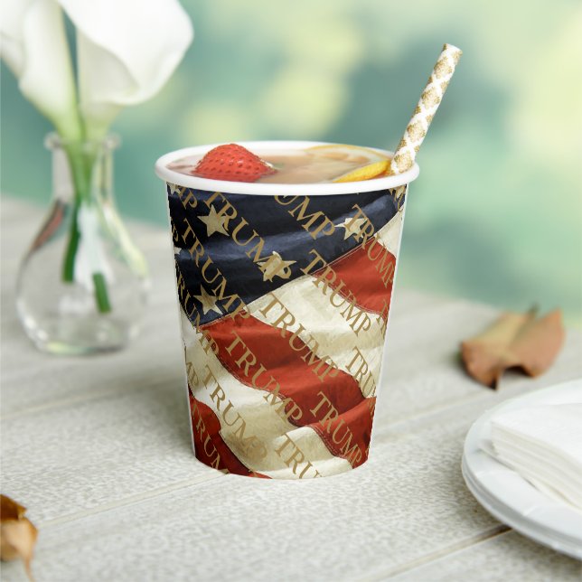 TRUMP PAPER CUPS (Insitu)