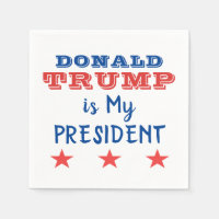 Trump Paper Napkins