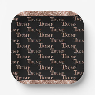 TRUMP PAPER PLATE