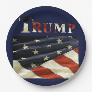 TRUMP PAPER PLATE